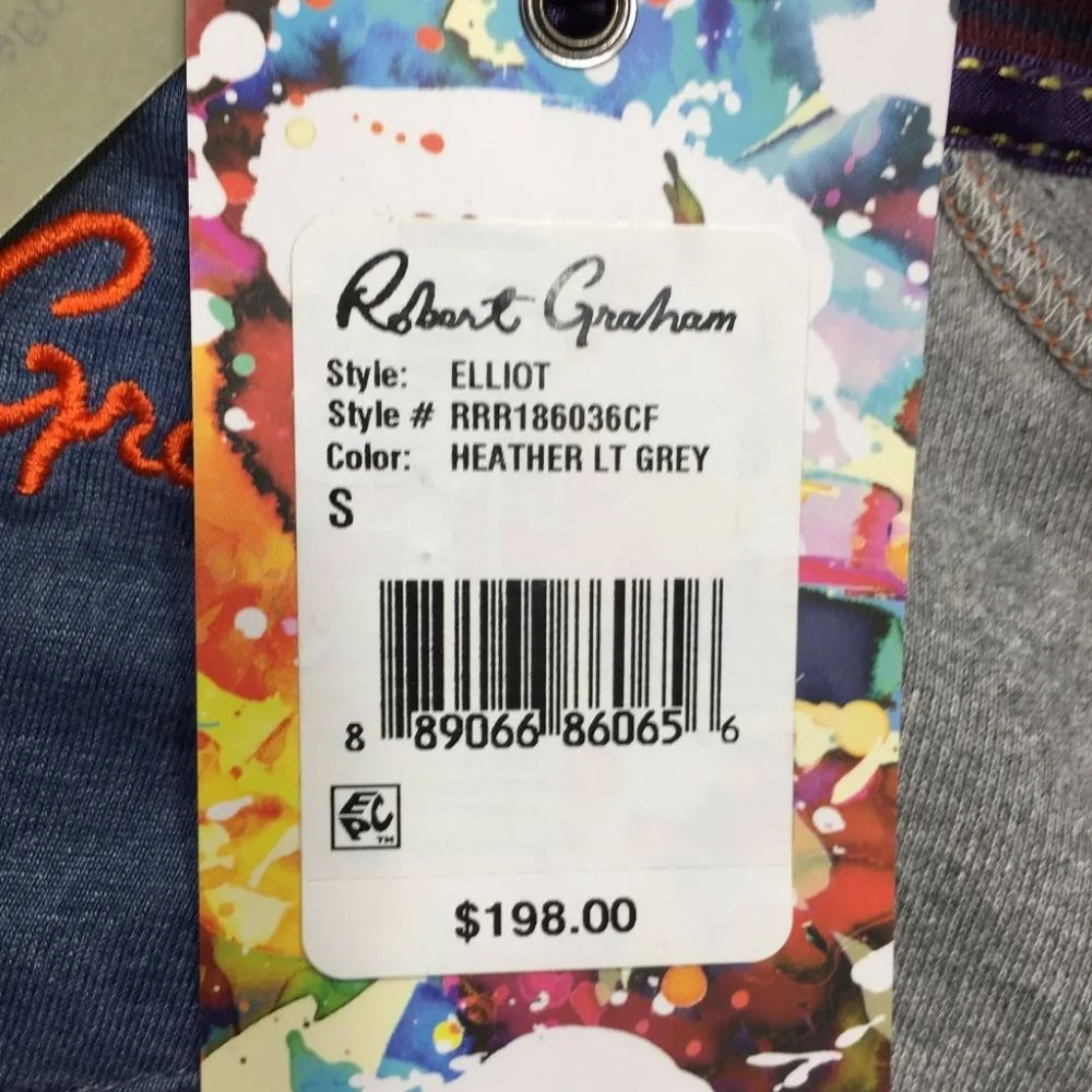 Robert‎ Graham Elliot 1/4 Zip Sweater